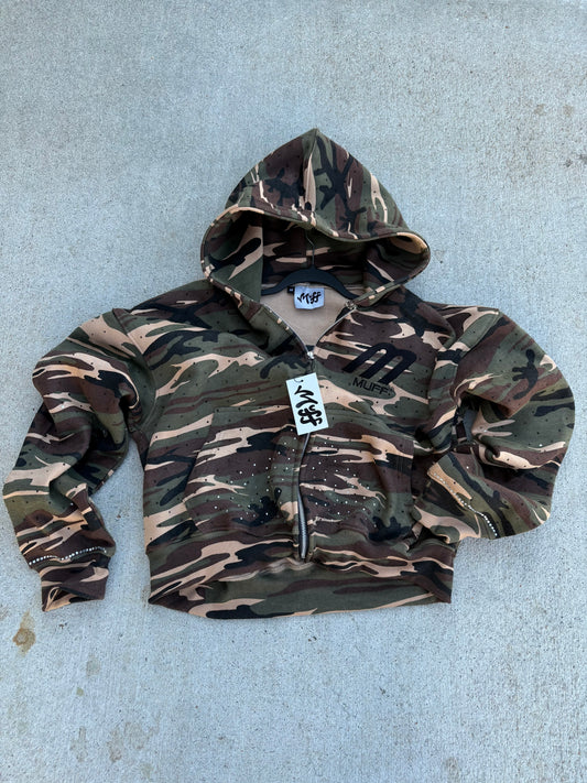 Camo Boys Zip Up