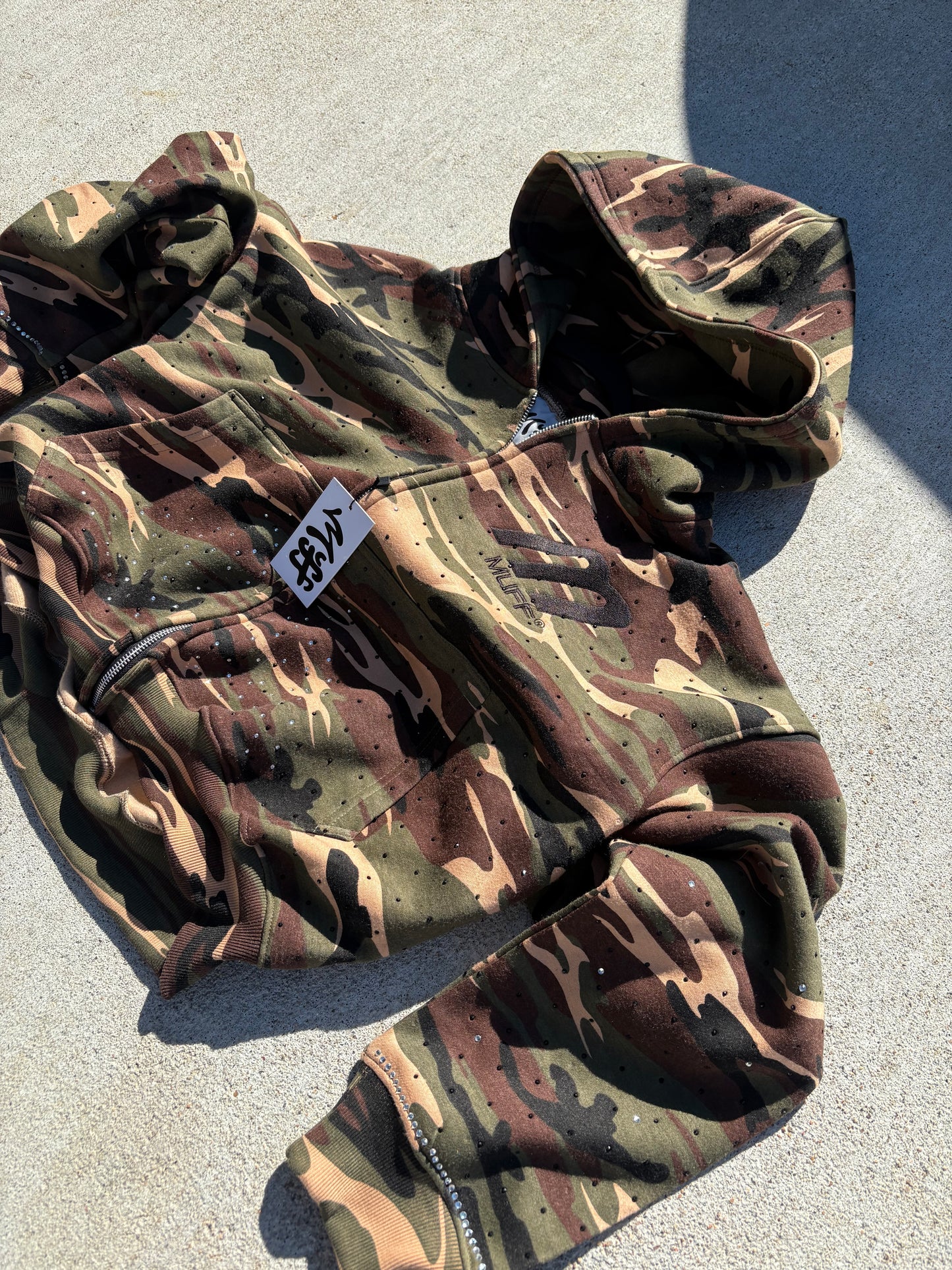 Camo Boys Zip Up